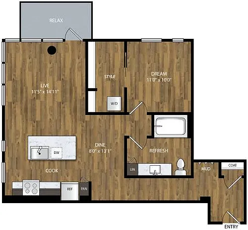 Floor plan A-170