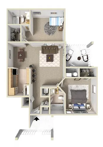 Floor plan Fairmount I