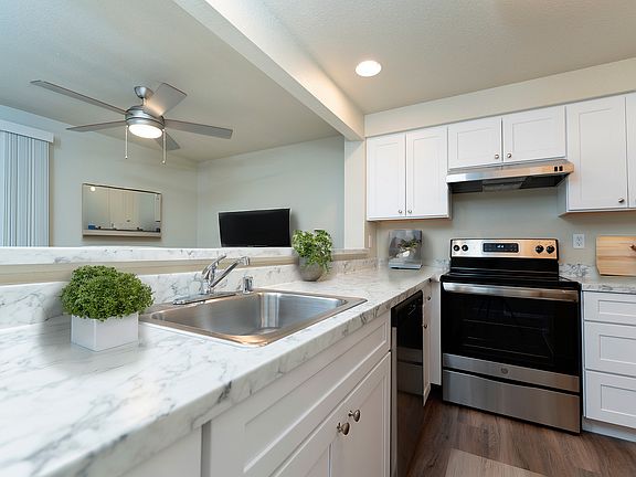 Experience culinary excellence in this stylishly designed kitchen.