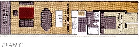 2nd image of 100 E Gay St Unit 406