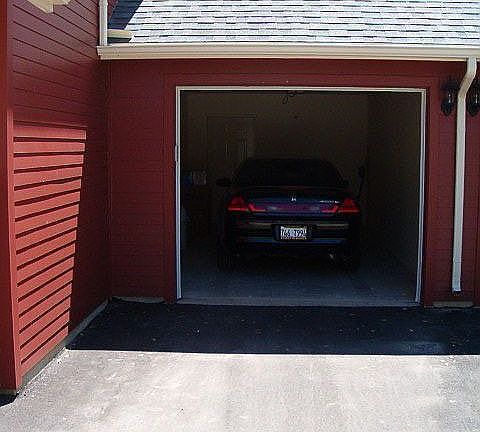 Attached garage