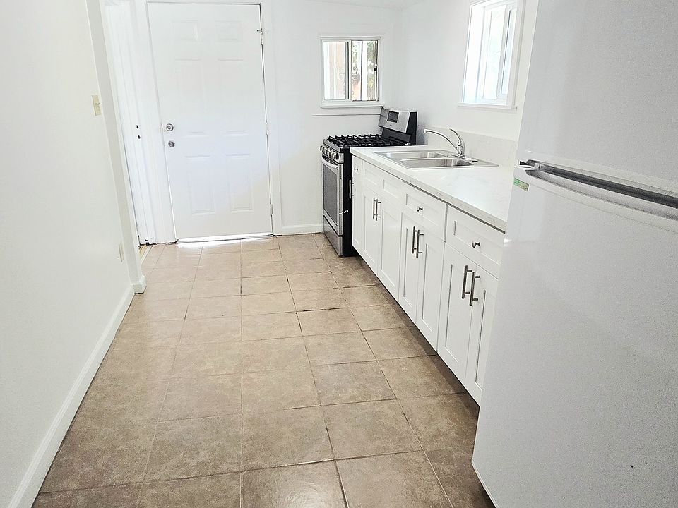 Kitchen and living space.