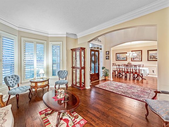 View of the formal living and dining rooms.