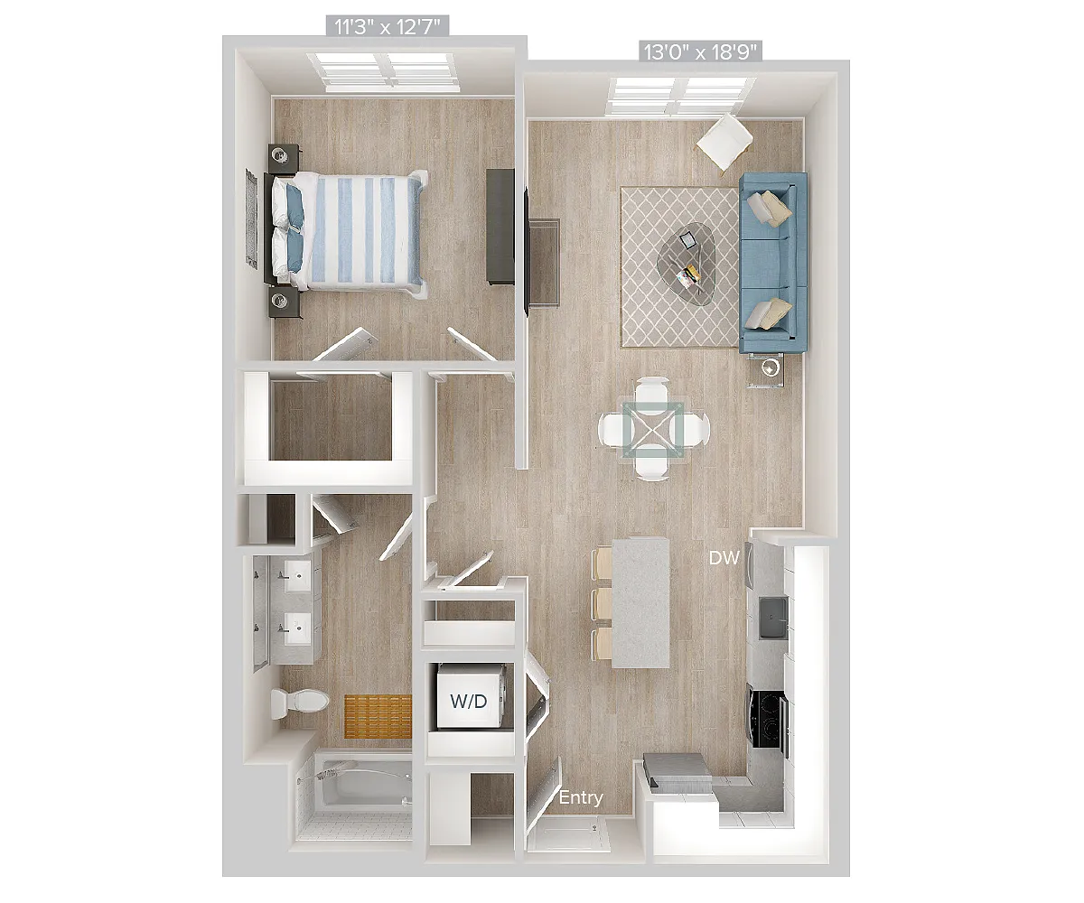 Floor plan A8U