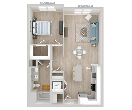 Floor plan A8U