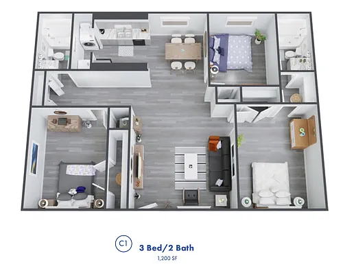 Floor plan C1