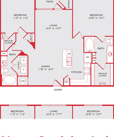 2bed 2bath 2bed 2bath