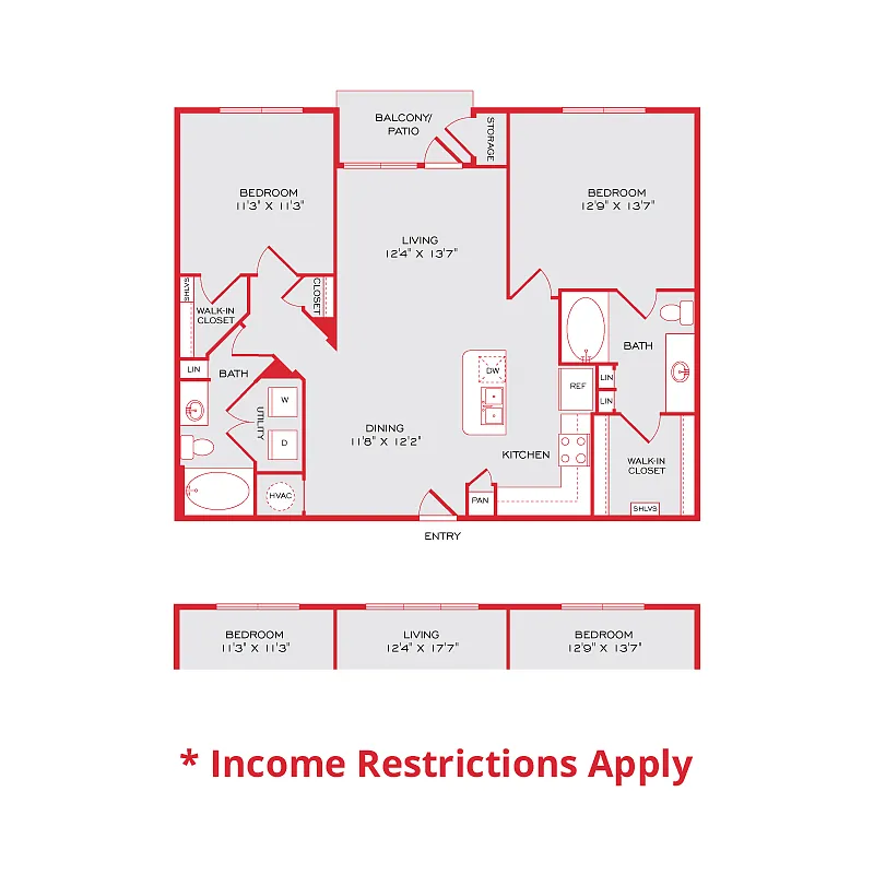 Floor plan B1.P8