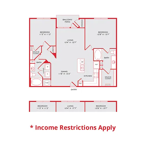 Floor plan B1.P8