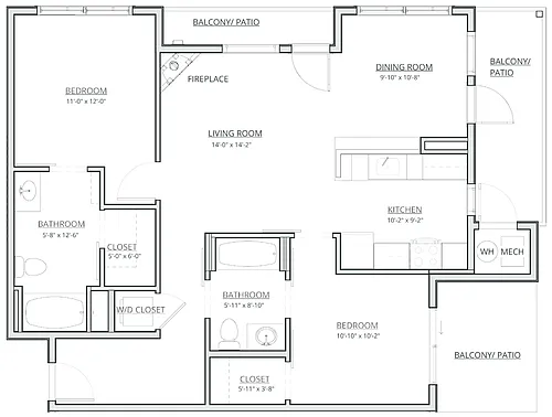 Floor plan Haystack