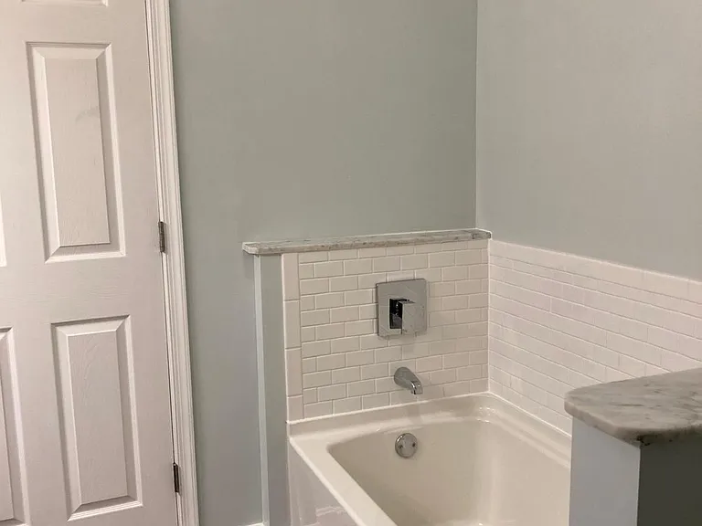 2nd floor bathroom tub