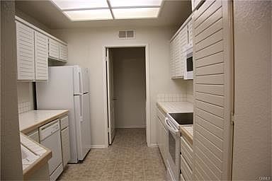 Kitchen with laundry room