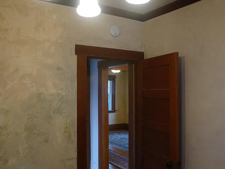 Bedroom to Hallway and Living Room