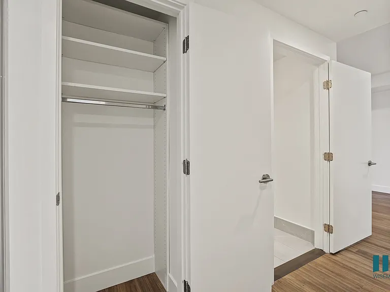 Hall Closet with Hanging Rod
