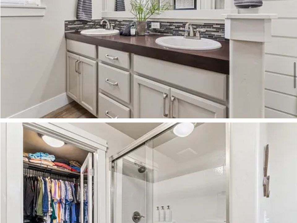 Bathroom and Master walk in closet