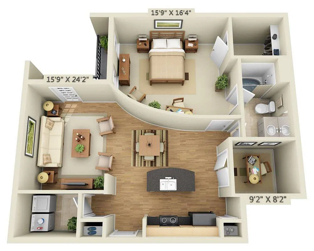 Floor plan Legacy - Venetian