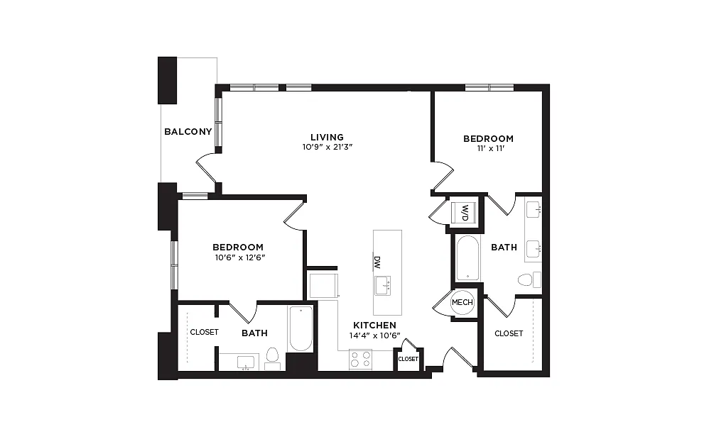 Floor plan Transition