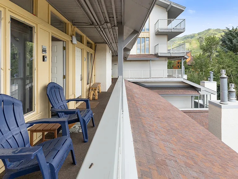Shared Balcony with Seating