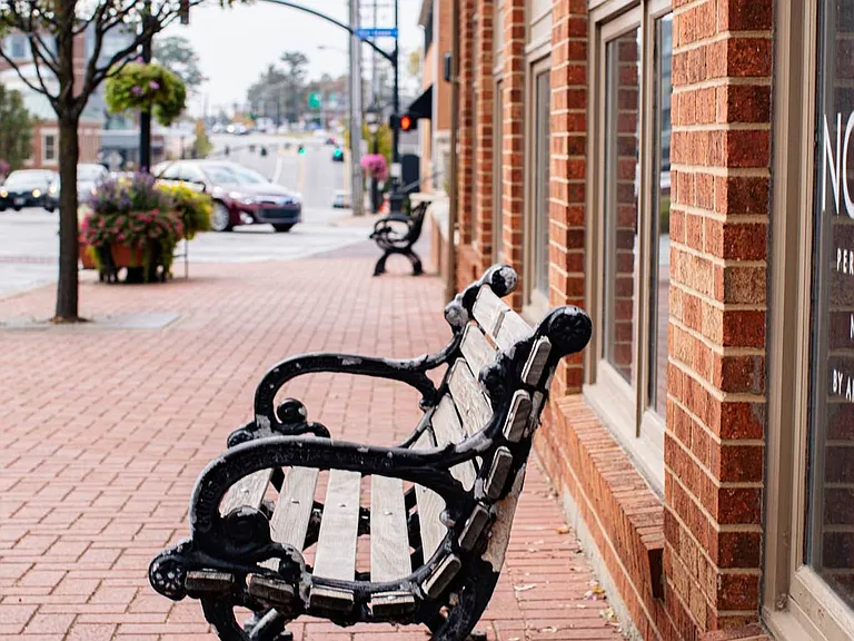 Enjoy the charming views from Downtown Montgomery, Ohio