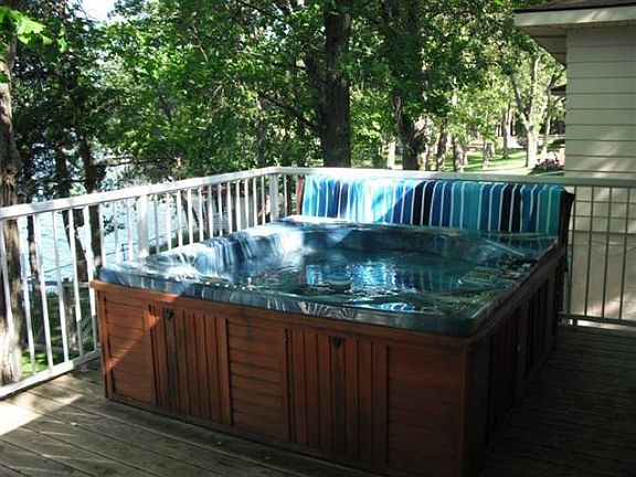 Relax in Jacuzzi Hot Tub