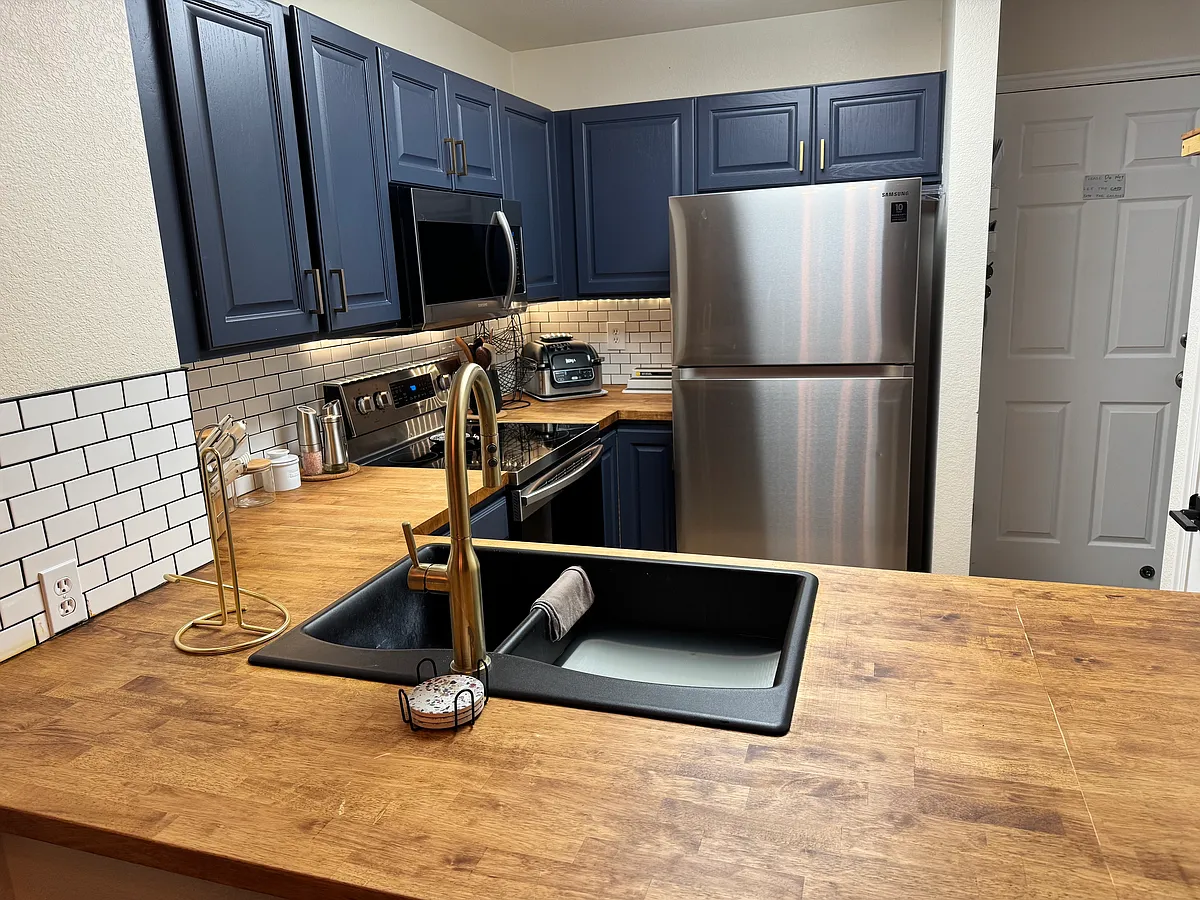 Kitchen- fully stocked - 1203 Warrior Way