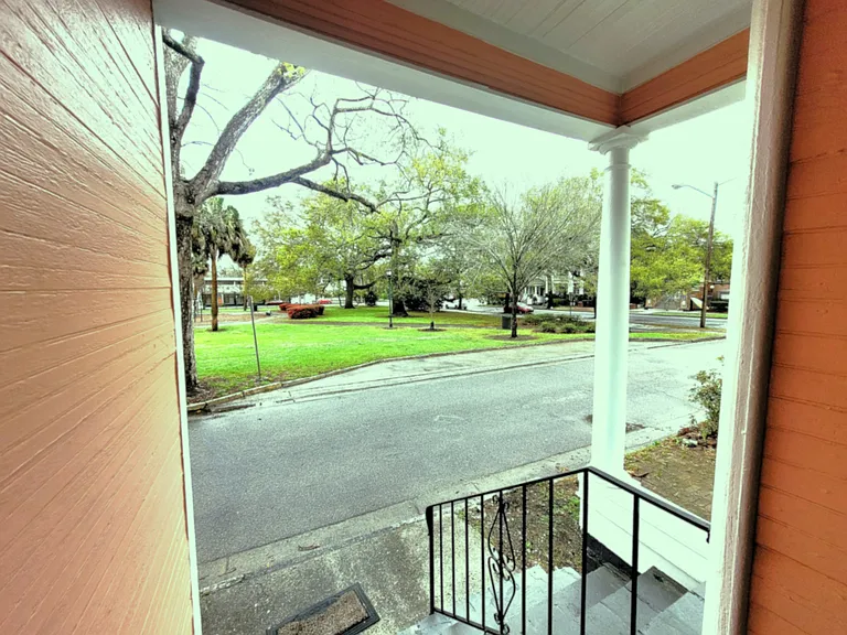 Front Porch, Overlooking Dixon Park