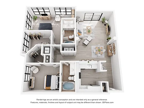Floor plan Madrid