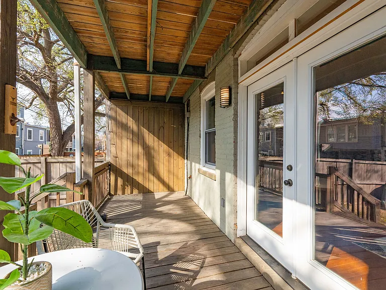 Back Deck and 20 by 20 yard