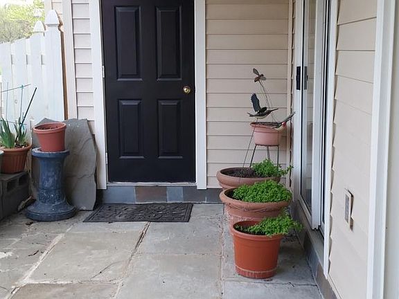 Private patio