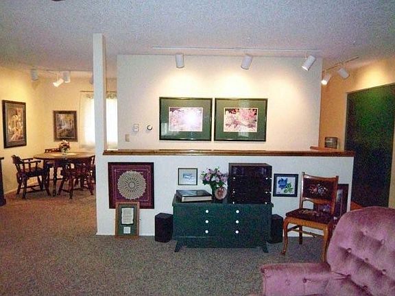 living room & stairway