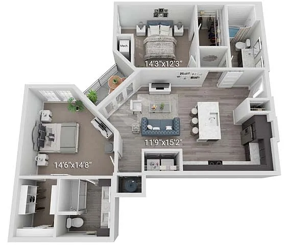 Floor plan Bolt