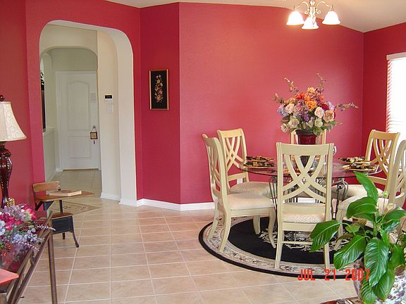 Both formals of of entry with tile floors