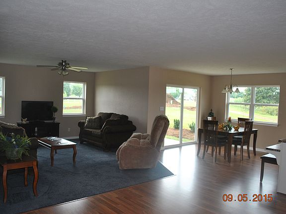 Living room and Dining room