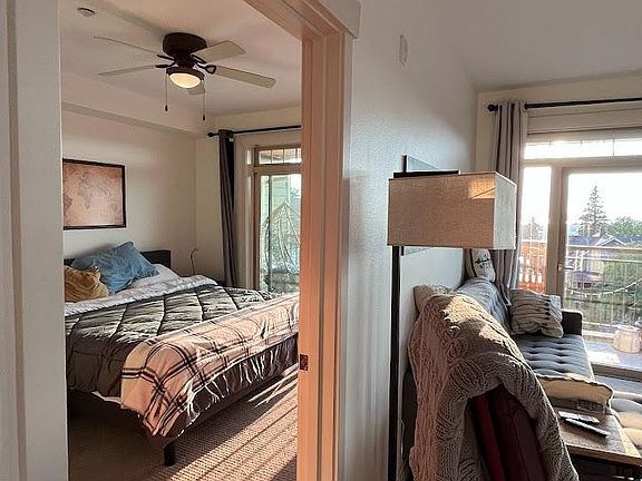Entrance to the bedroom from living room