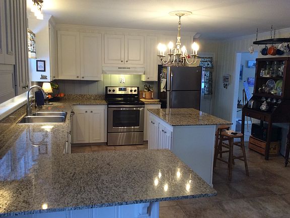 Large kitchen with island