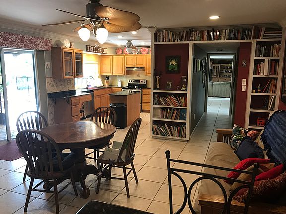 Kitchen and eating area