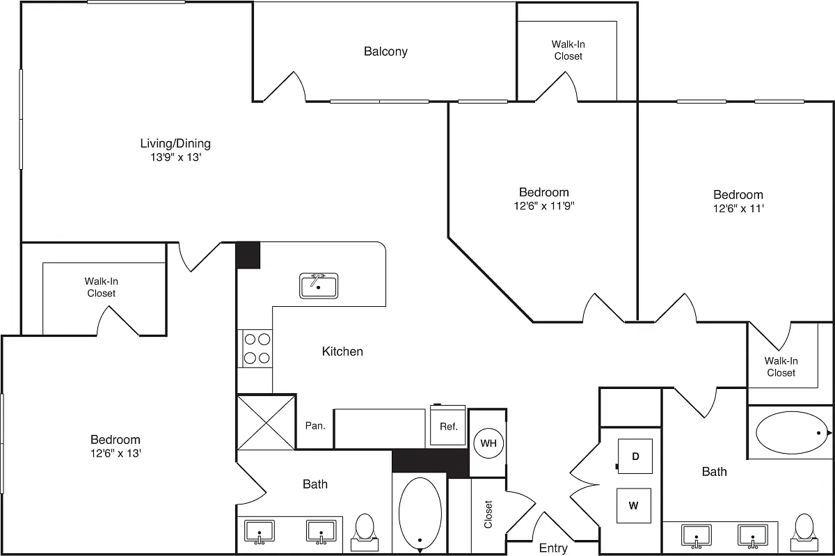Floor plan The Parkwood