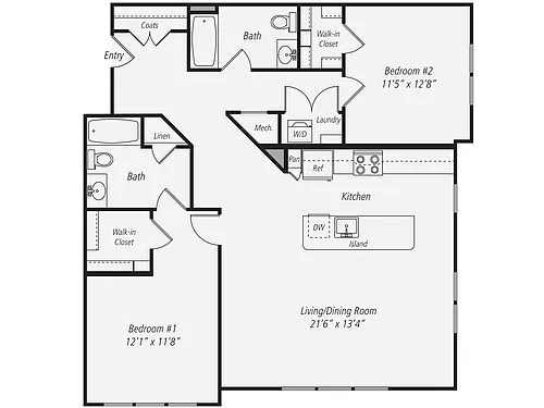 Floor plan B3-1292