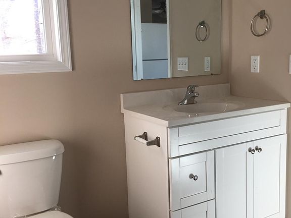 clean, new bathroom