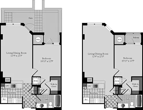 Floor plan B1B