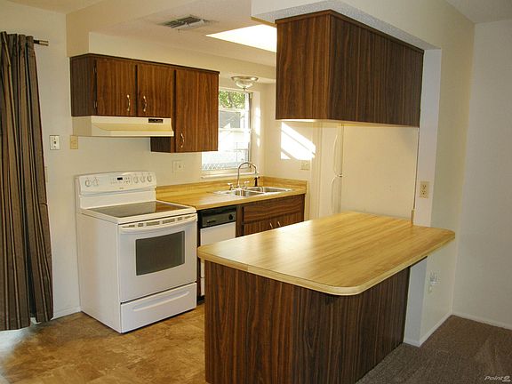 Kitchen View from Living Room