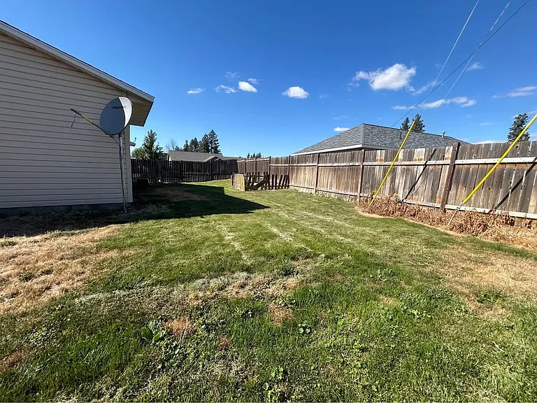 backyard & garden area