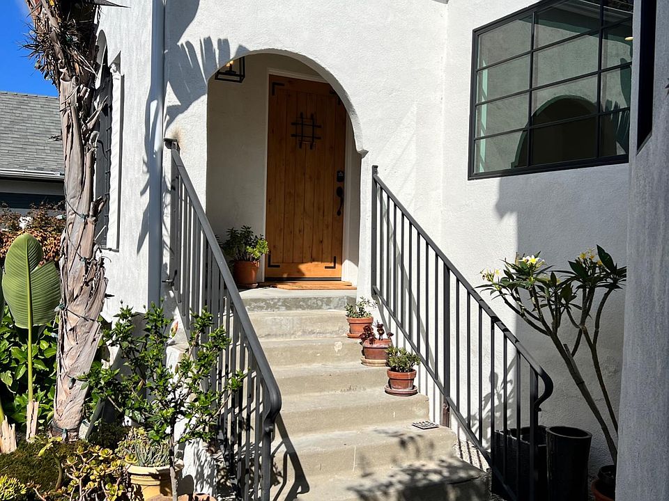 Gated front entrance
