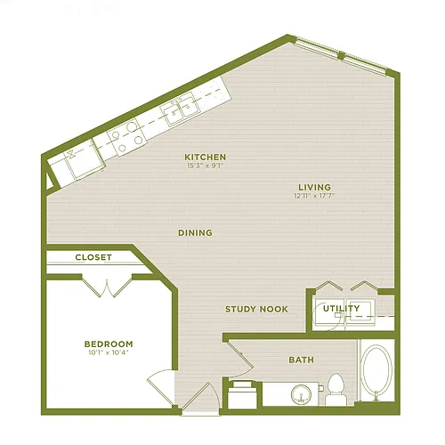 Floor plan A3a