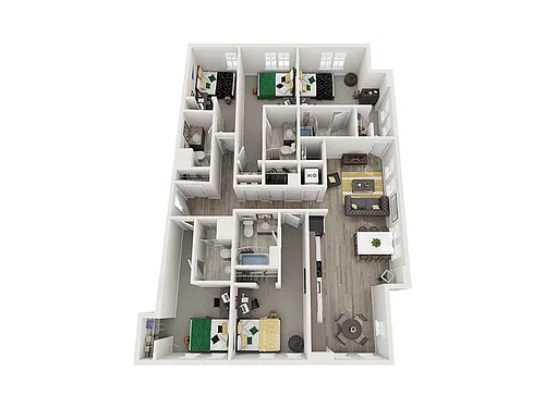 Floor plan E1