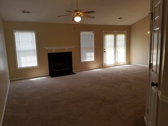 View of the FP in the Living Room from the Foyer