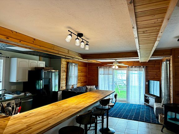 Kitchen, Dining, Living Rooms