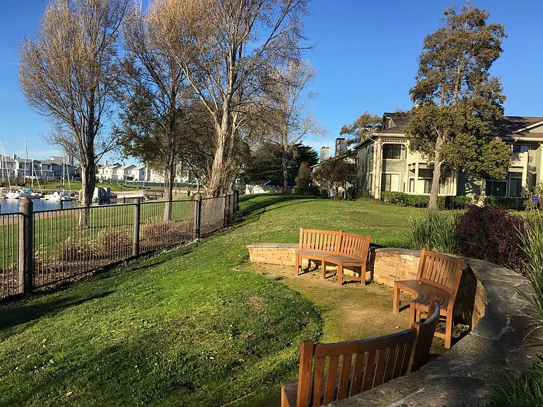 Relaxing Benches Steps away with Serene View