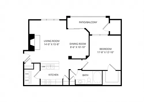 Floor plan 1C