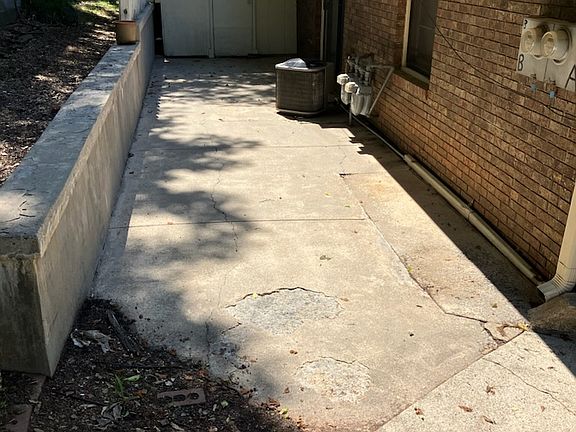 BACK PATIO & STORAGE